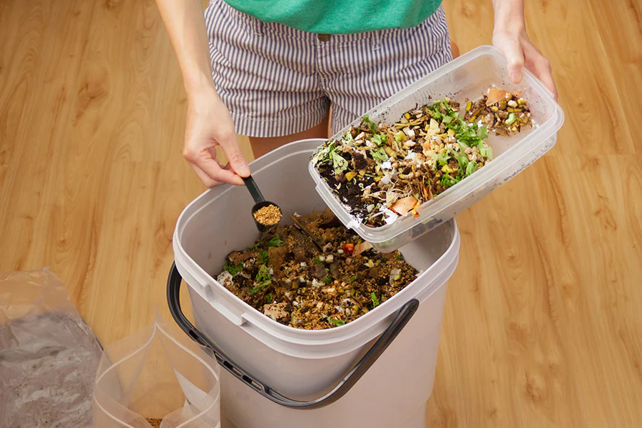 Bokashi Compost Food Waste