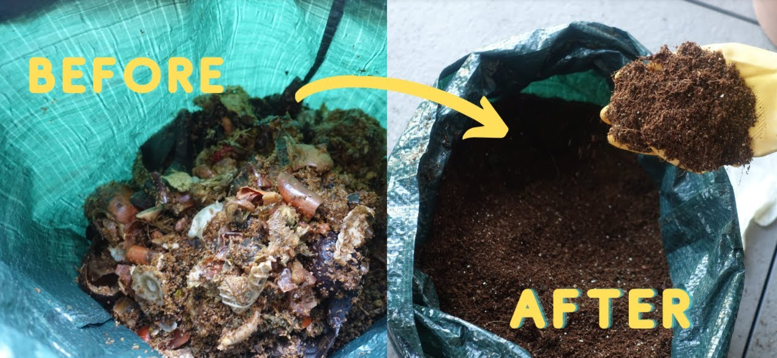 Can hot composting handle meats?