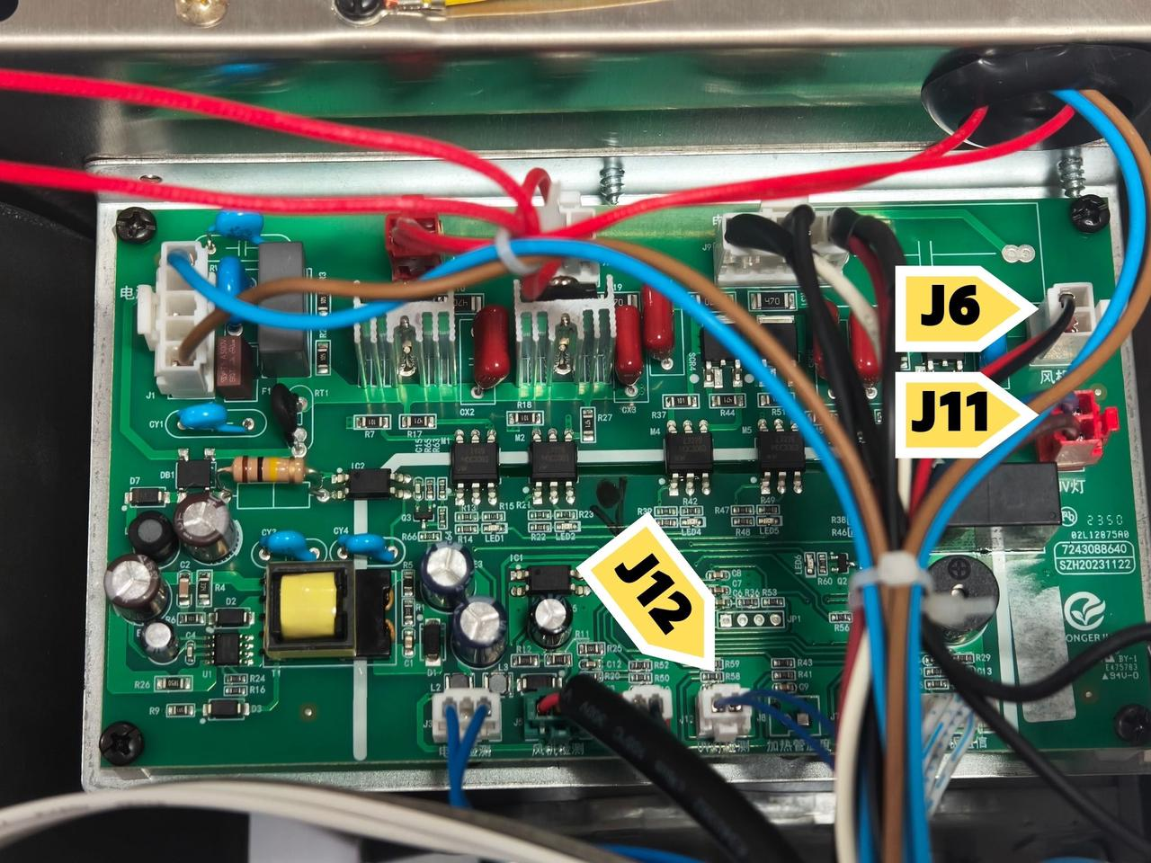 GEME Composter Machine Troubleshooting, mother board